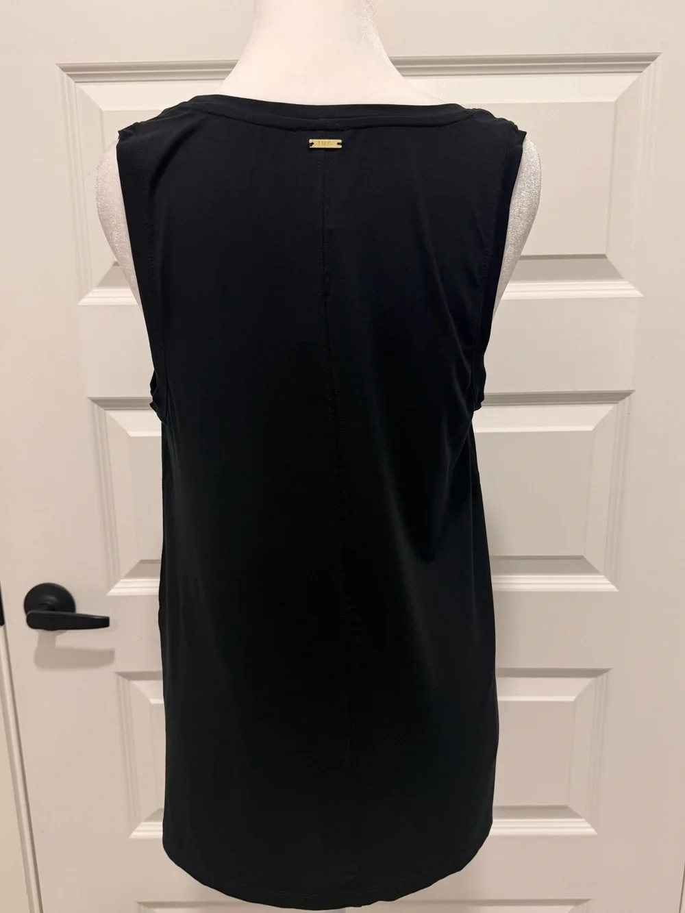 I.N.C. International Concepts Black Sleeveless Tank Top Large NWT